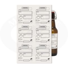 Etichetta fondo bianco pz 120