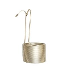 Serpentina inox 50 litri con innesti rapidi